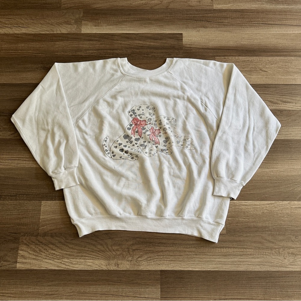 Vintage Dalmatian Puppy Crewneck